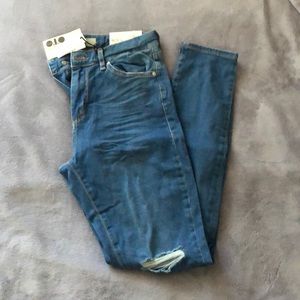 Super Soft Ankle Grazer Jeans by TopShop